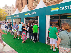 Castellón participa en el ´Street Market´ de Valencia para dar a conocer nuestra oferta a los turistas