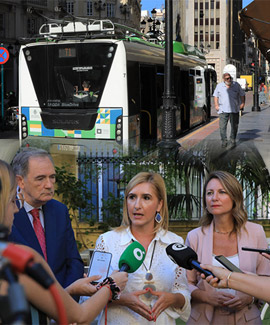 La consellera  Pradas anuncia que la prolongación del TRAM desde el Grao hacia Benicàssim y la línea 2