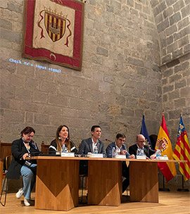 La Diputación de Castellón muestra su apoyo a la investigación, la cultura y la historia