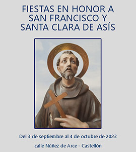 Fiestas en honor a San Francisco y Santa Clara de Asís
