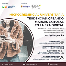 Benicàssim impulsa una microcredencial universitaria para ayudar a emprendedores a detectar y aplicar tendencias