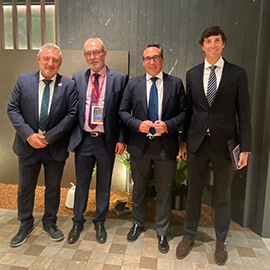 Rubén Ibáñez viaja a Cersaie para apoyar al sector cerámico