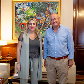 Marta Barrachina muestra su plena predisposición para trabajar de forma conjunta con los alcaldes y las alcaldesas de la provincia