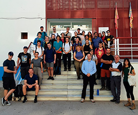 Estudiantes internacionales se forman en técnicas de conservación y documentación en el Curso de Arqueología de la UJI