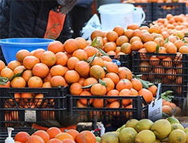 El Mercat de la Taronja regresa este domingo en las plazas Fadrell y María Agustina