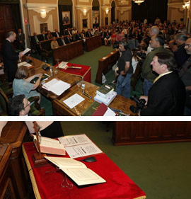 Foto a foto : acto de investidura del Ayuntamiento de Castellón