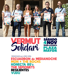 Vermut Solidario, festival benéfico a favor de las asociaciones Marta y María CLN6 y Párkinson de Castellón