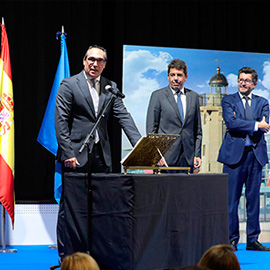 Acto institucional de toma de posesión de Rubén Ibáñez, presidente de la Autoridad Portuaria de Castellón