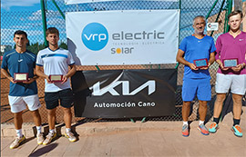 S. Martínez / A. Manzanera, Campeones de dobles del  torneo internacional masculino ITF