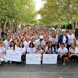 IX Marcha solidaria ´Un paseo por la vida 2023´ contra el cáncer de mama