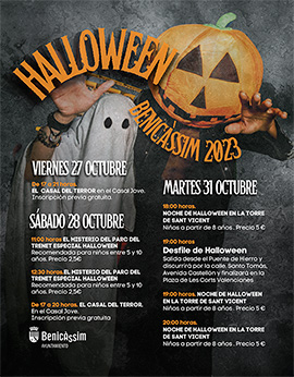 Benicàssim programa una decena de actividades para un Halloween ´terrorífico´