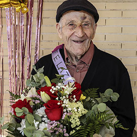 Rafael Conejos Barreda cumple 100 años