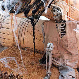 Halloween llega al Centro Comercial Salera con un pasaje del terror inspirado en el antiguo Egipto