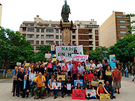 Las personas sin hogar reclaman a las administraciones que garanticen sus derechos