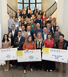 La octava edición del programa Move Up! Emprende con éxito finaliza con el acto de entrega de premios