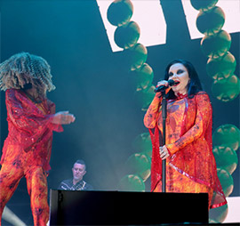 Fangoria y Nancys Rubias deslumbran en la Fira d´Onda con un sensacional concierto