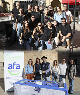 Evento solidario por el aniversario del Bar del Mercat cuya recaudación es a beneficio de AFA