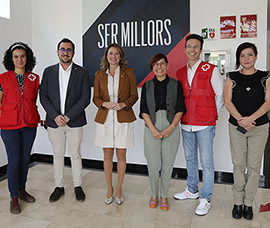 El Ayuntamiento de Castellón colabora con Cruz Roja en proyectos como ForCom