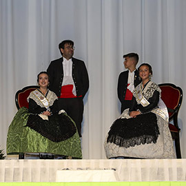 Cristina Álvarez y Marta Meléndez, madrinas de la Gaiata 14 Castalia