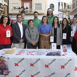 Cuestación del Día de la Banderita de Cruz Roja Castellón
