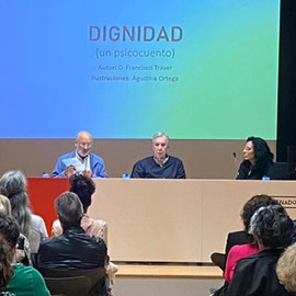 Francisco Traver presenta su primer psicocuento ´Dignidad´