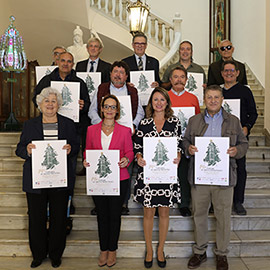 Castellón presenta las bases del XIV Concurso de tarjetas navideñas,  Jesús Medrano – Ciudad de Castelló