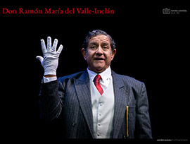 El Teatre Principal de Castelló rinde homenaje a Valle-Inclán y Gómez de la Serna con el actor Pedro Casablanc