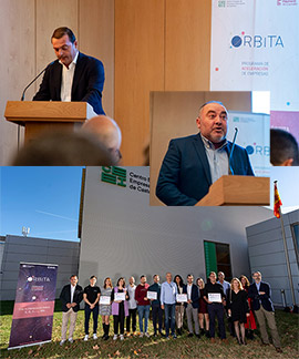 Concluye la sexta edición del Programa  Órbita con el acto de entrega de premios en el salón de actos del CEEI Castellón.