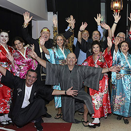 Fiesta de los Moros d´Alqueria ambientada en Japón