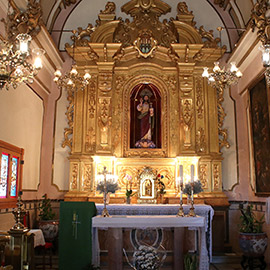 Onda y la Diputación unen esfuerzos para la restauración del retablo del Santísismo Salvador