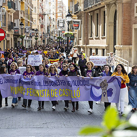 Concentración con motivo del 25N, día internacional de eliminación de la violencia contra las mujeres