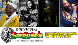 La familia Marley estará presente en el Rototom Sunsplash