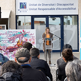 La UJI conmemora el Día Internacional de las Personas con Discapacidad