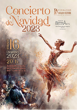 Concierto de Navidad 2023, sábado 16 de diciembre en el Auditorio de Castelló