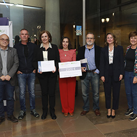 La Cátedra Reciplasa de la UJI premia al CEIP Riu Millars de Ribesalbes por su proyecto de gestión sostenible de los residuos