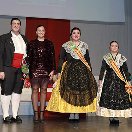 Paula Adell y Carmen Paloma, madrinas de  la Gaiata 4 l´Armelar