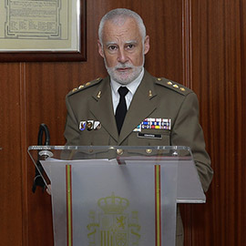 Acto institucional de toma de mando del Subdelegado de Defensa en Castellón de la Plana