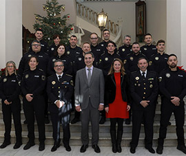 16 agentes de la Policía Local de Castellón toman posesión como funcionarios de carrera