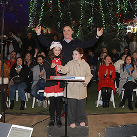 Concierto de villancicos a cargo de la Banda Municipal y alumnos de colegios de Castellón