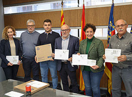 El Ayuntamiento y Correos presentan el Matasellos Turístico con la imagen del Castillo de Onda
