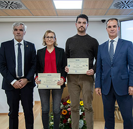 El Colegio de Médicos de Castellón otorga a los doctores María Luisa Peris y Marc Peraire el ´´Premio Dr. Manuel Barrera´´