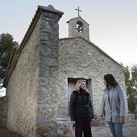 Marta Barrachina apuesta por la recuperación y divulgación del patrimonio de la provincia con actuaciones como la rehabilitación de la ermita de San Roque de Benafer