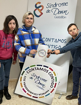 28 empresas de la provincia reciben el sello acreditativo Contamos Contigo de Síndrome de Down Castellón