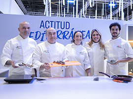 Marta Barrachina ensalza en Fitur la gran calidad de los productos gastronómicos de Castellón