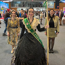 Castellón hace gala en Fitur de sus fiestas internacionales de la Magdalena