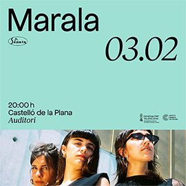 El trío Marala llega a Castelló de la Plana dentro de la programación del circuito Sonora