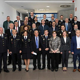 Acto de homenaje a los agentes jubilados del Cuerpo Nacional de Policía