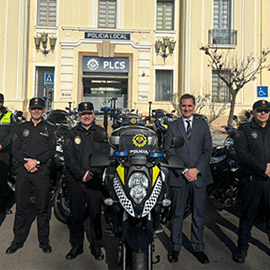 La Policía Local de Castellón renueva su parque de motocicletas con 21 vehículos nuevos
