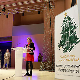 Entrega de premios del Concurso de Postales Navideñas Premios Jesús Medrano-Ciudad de Castellón