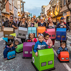 Desfile de Carnaval en Benicàssim, sábado 10 de febrero